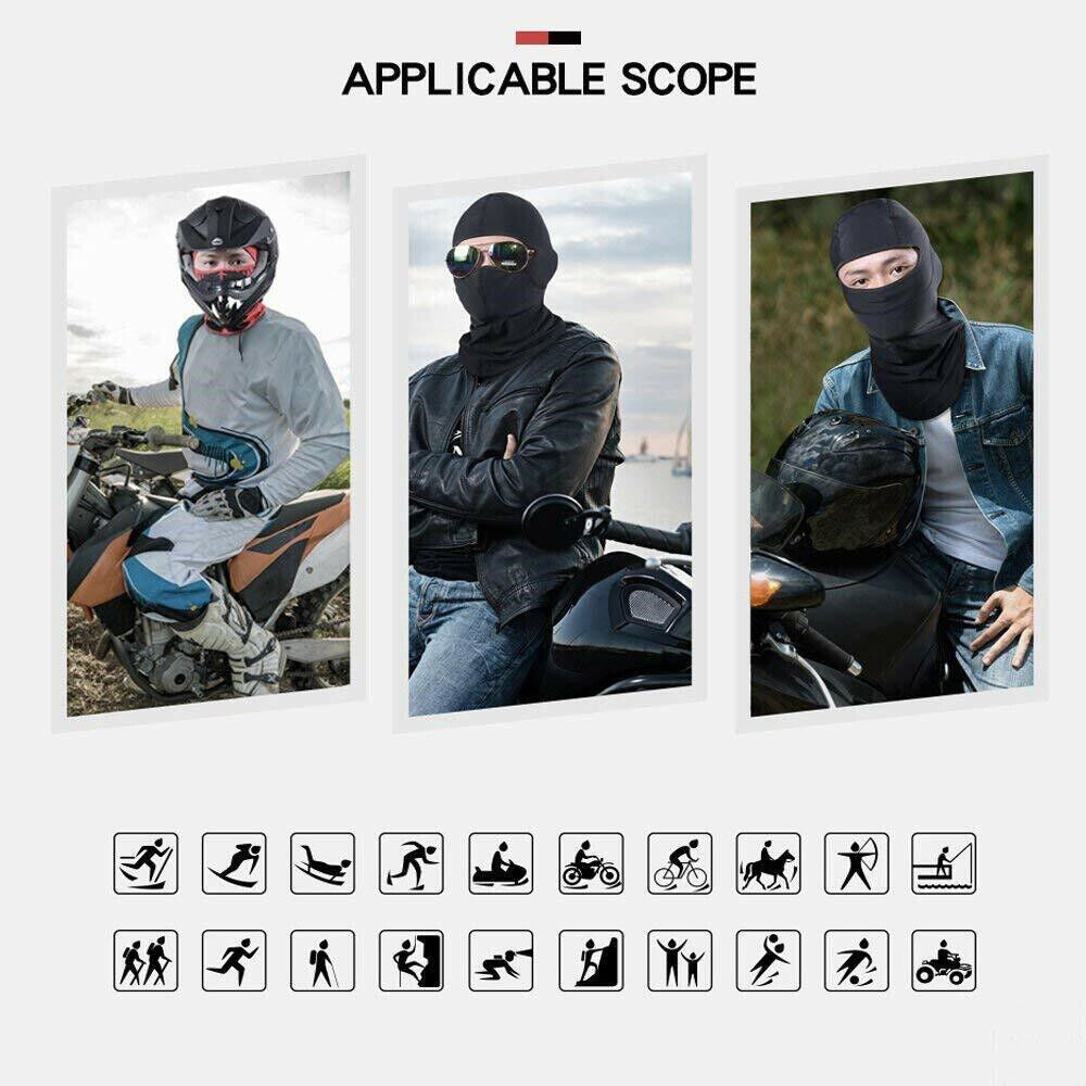 Full Face Ski Mask UV Protection Balaclava for Winter Outdoor Activities
