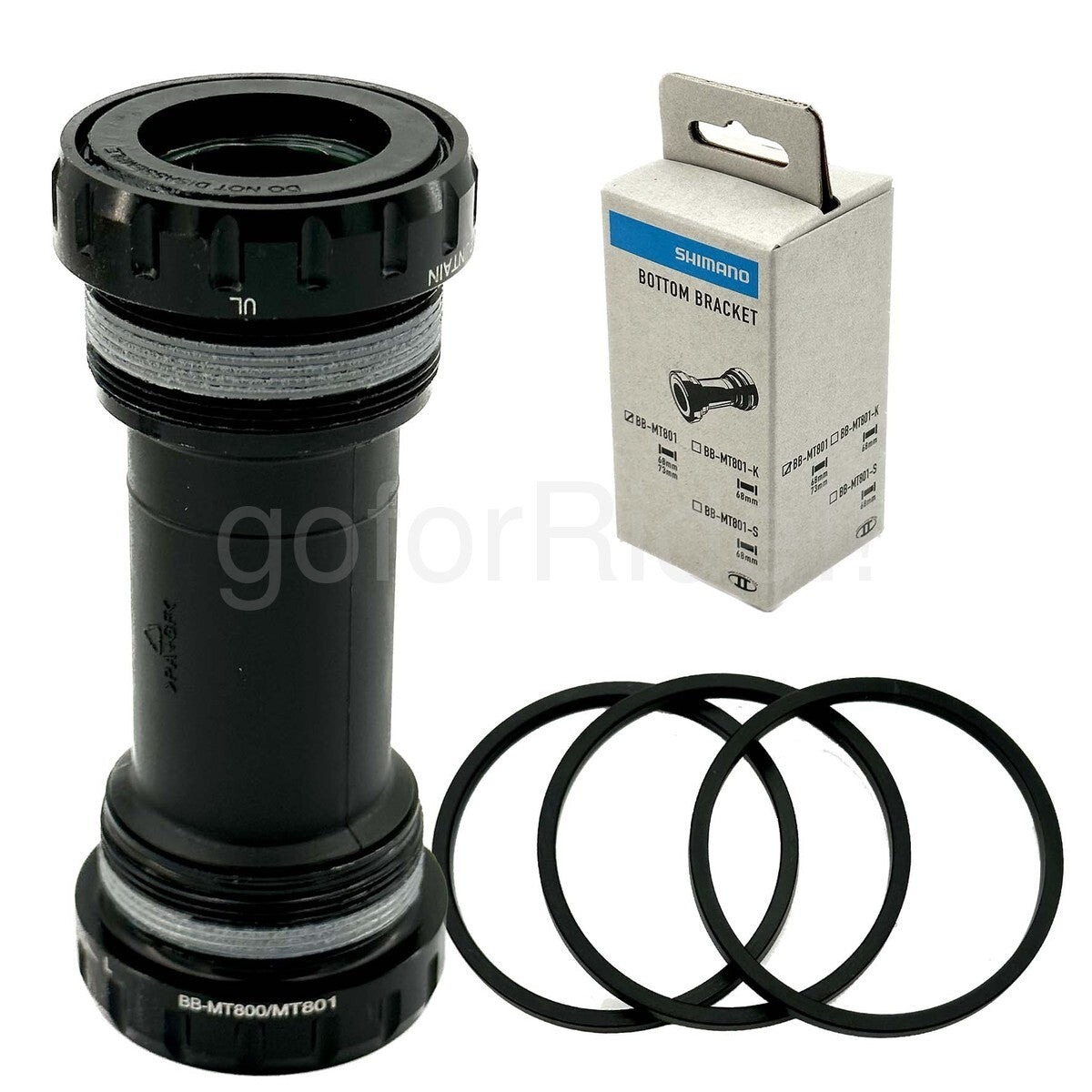 Shimano XT Threaded Bottom Bracket BB-MT801 68/73mm for Mountain Bikes