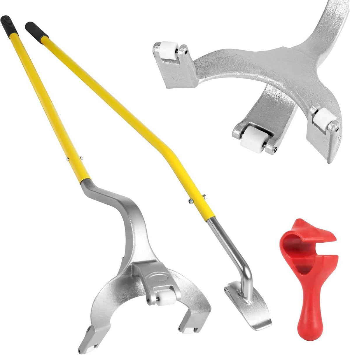 Semi Tire Changing Tool Set 17.5-24.5 Inch for Cars Trucks Buses - Durable Steel