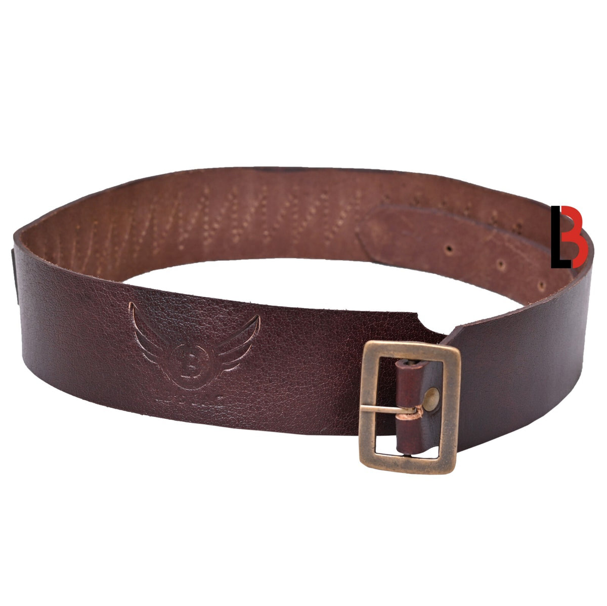 Cowhide Leather Adjustable Bandolier Cartridge Belt for 9MM and 38SPL
