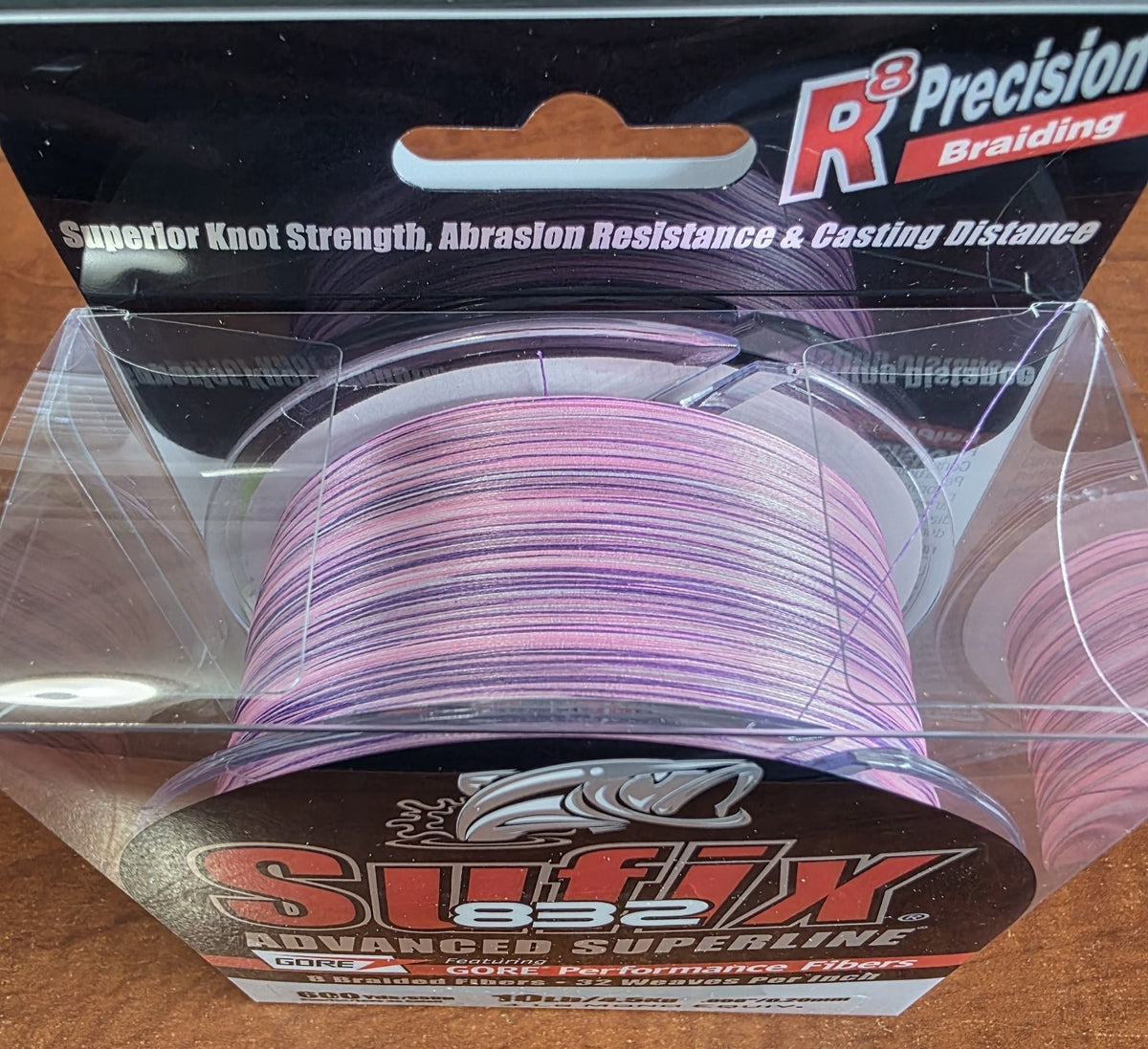 Fishing Line 10lb Test, 600 Yards, Sunrise Braid for Spinning & Casting