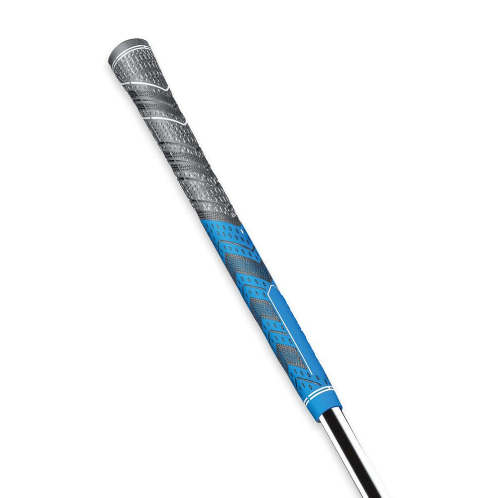 Golf Club Grip Set 13 Pieces Anti-slip Natural Rubber Blue & Midsize