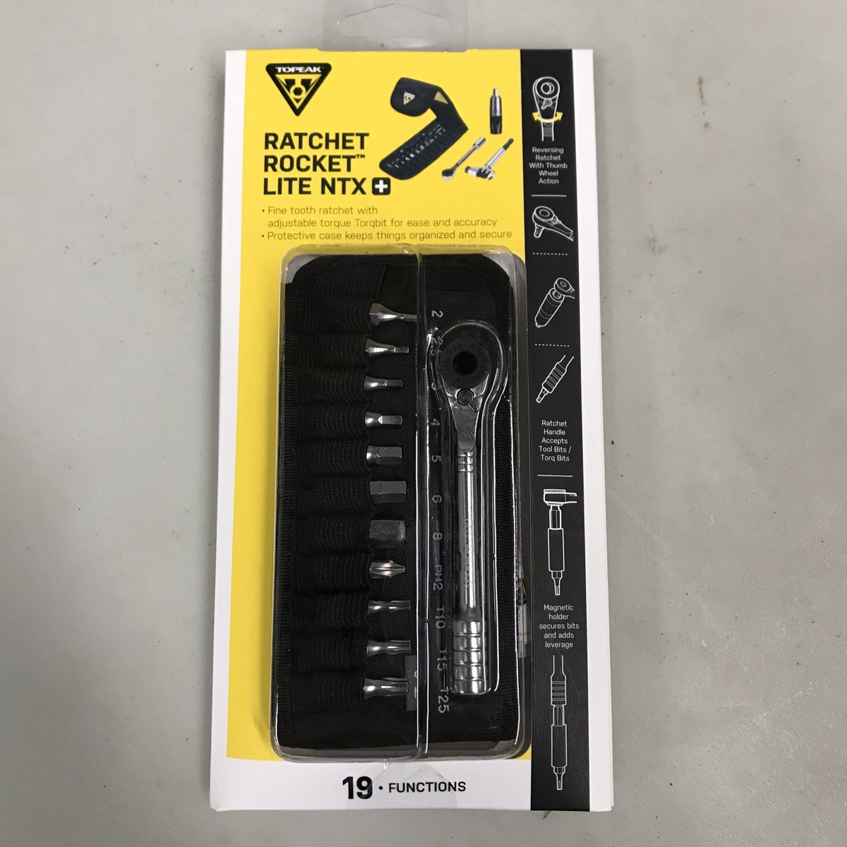 Topeak Ratchet Rocket Lite NTX+ Bike Multi-Tool Compact Repair Kit