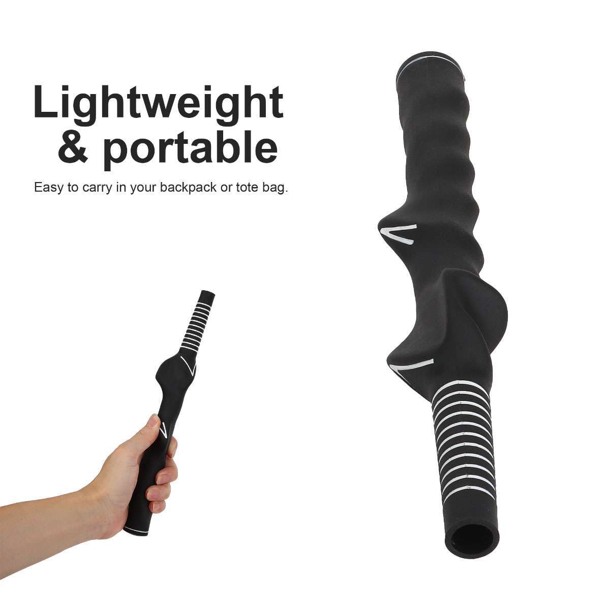 Golf Club Swing Training Grip for Right-Handed Beginners Practice Aid