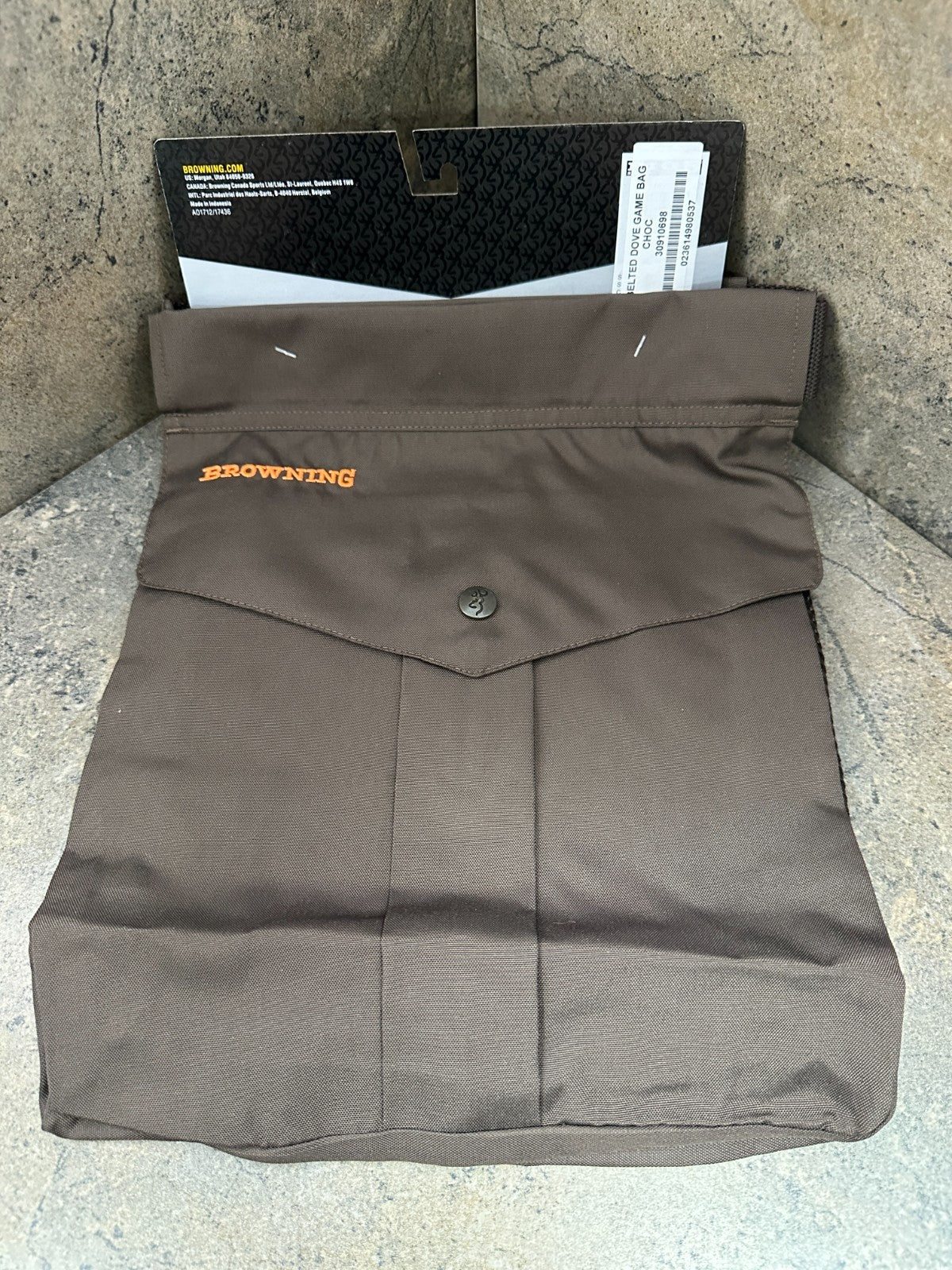 Browning Belted Dove Game Bag - Multiple Pockets, Chocolate