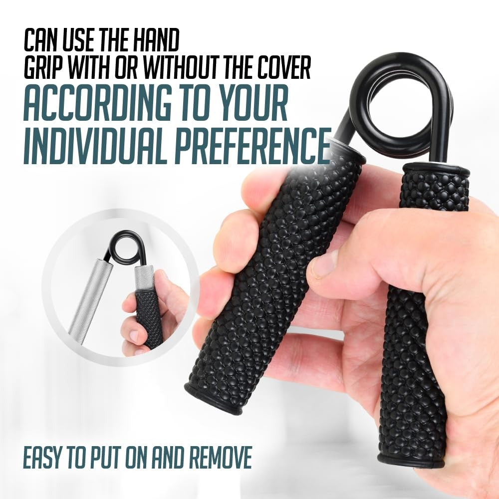Metal Hand Grip Strengthener 100LB-350LB No Slip Exercise Grip Tool