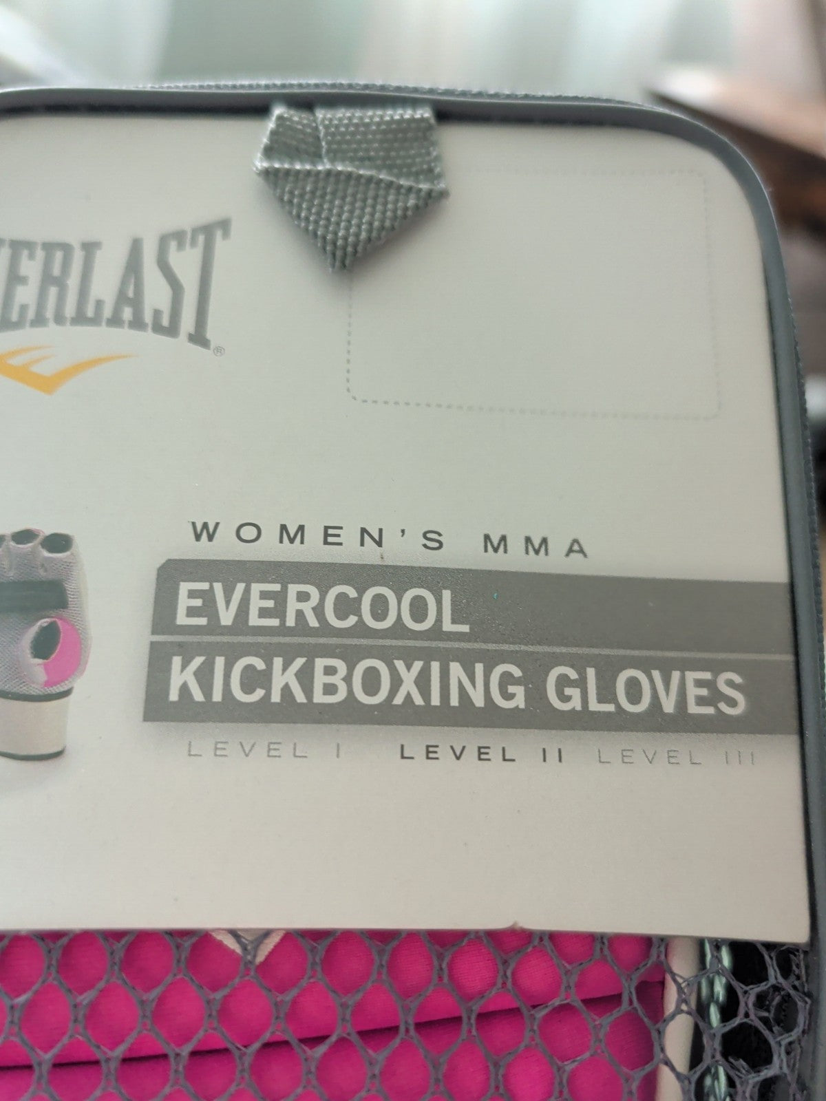 Women’s Kickboxing Gloves Level 2 MMA Training Pink & White
