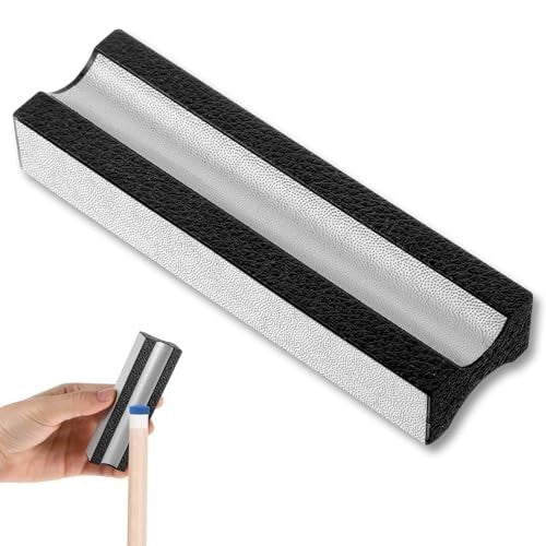 Pool Cue Tip Shaper - Stainless Steel Billiards Tool for Tip Maintenance