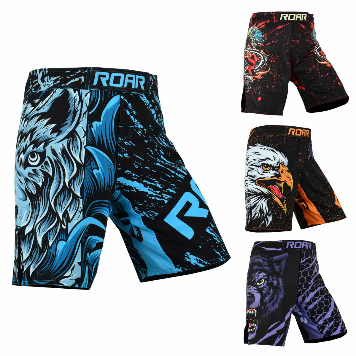 Boxing MMA Shorts for Kickboxing Muay Thai & Grappling Men’s Training Shorts