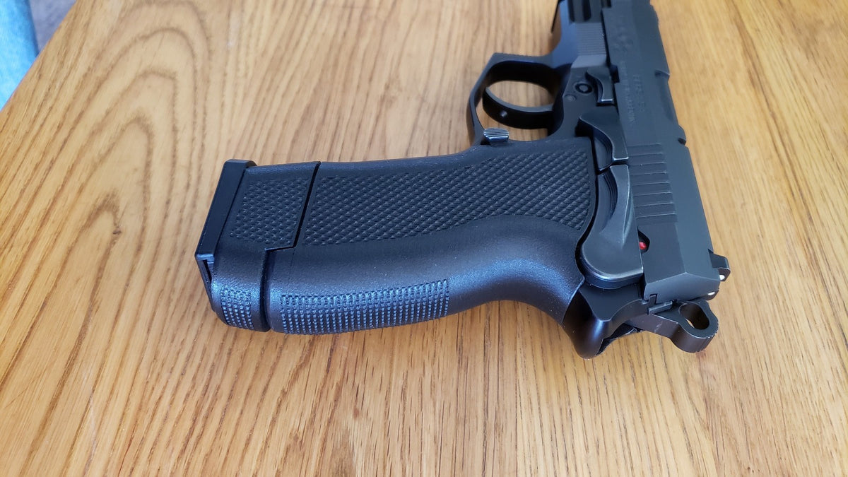 Pistol Grip Upgrade for Bersa TPR9C Compact Pistol - Enhanced Texture & Backstrap
