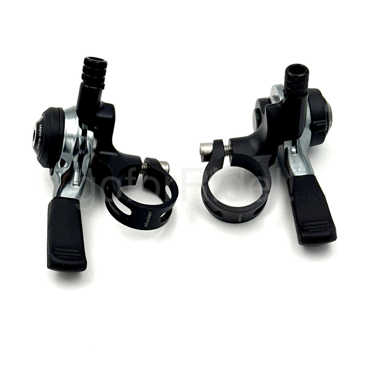 Microshift 2/3x10 Speed MTB Thumb Shifter Pair - Left & Right, 22.2mm Clamp