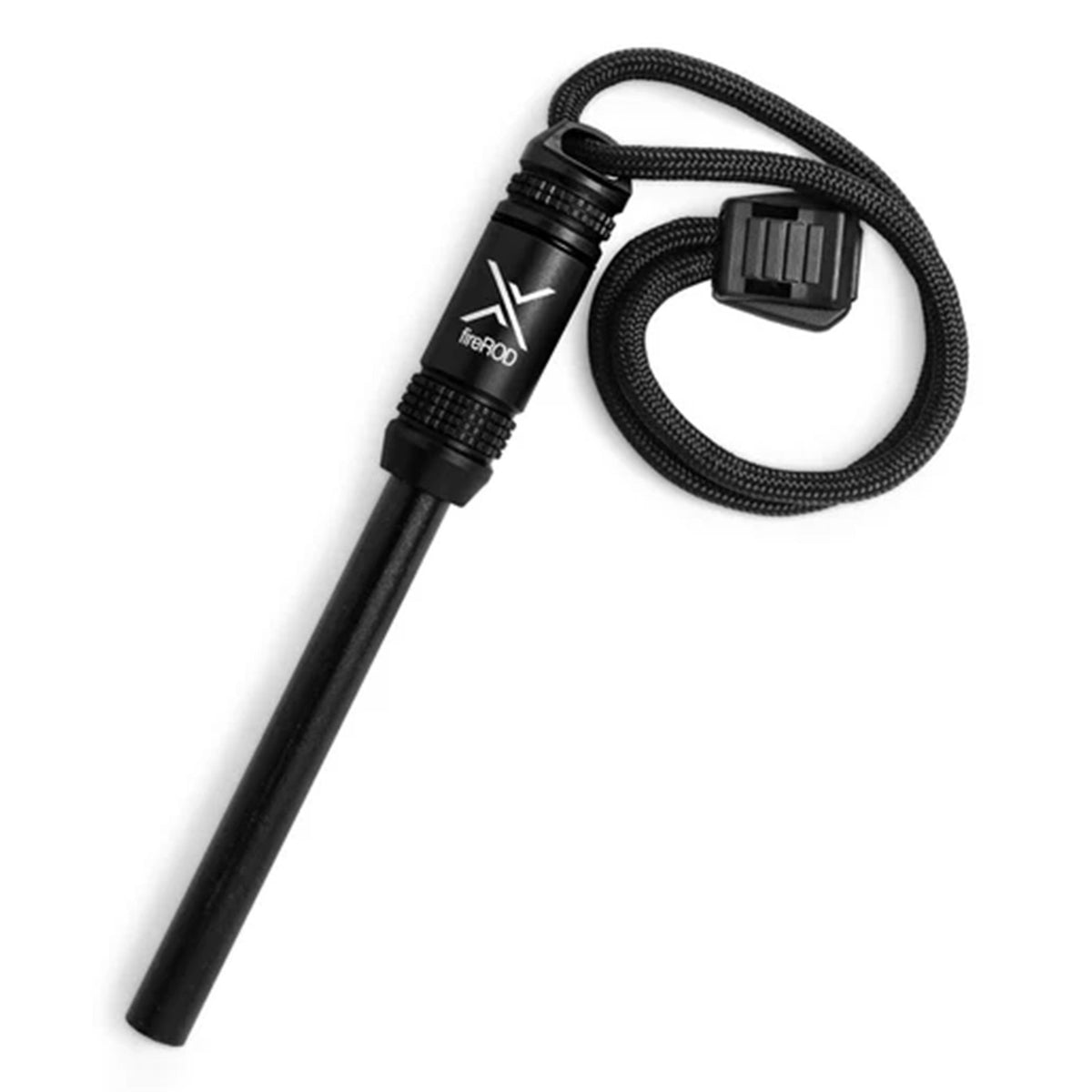 Ferrocerium Firestarter with Waterproof Tinder Capsule - Camping & Survival Gear