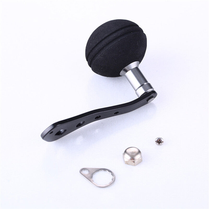 Fishing Reel Handle with EVA Knob - Aluminum Power Handle for Spinning Reels