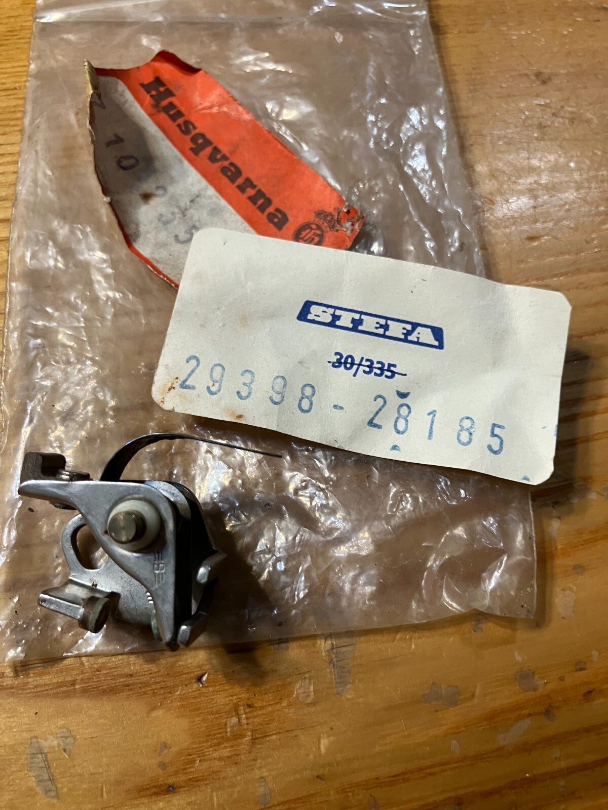 NOS Husqvarna SM 150 Ignition Points for Vintage Mini Sleds - Scarce Part