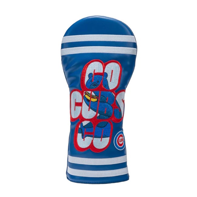 Golf Driver Headcover Chicago Cubs MLB Logo Officially Licensed Durable Vinyl