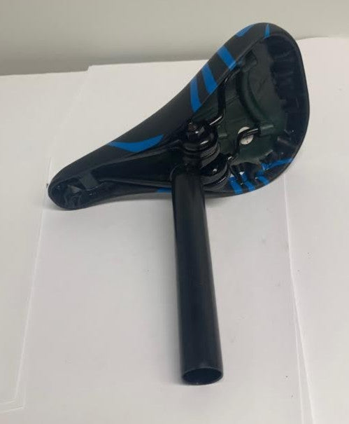 Kids Bicycle Saddle with 25.4 Seatpost and Clamp - Comfortable & Durable