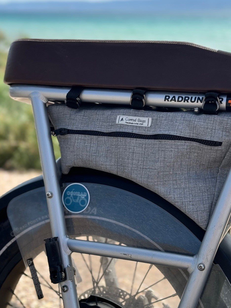 Custom Bike Bag for Rad Radrunner 1 2 Plus - Water-Resistant Faux Leather