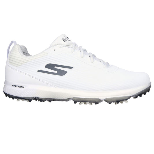 Waterproof Men’s Golf Shoes with Cushioning and Replaceable Spikes