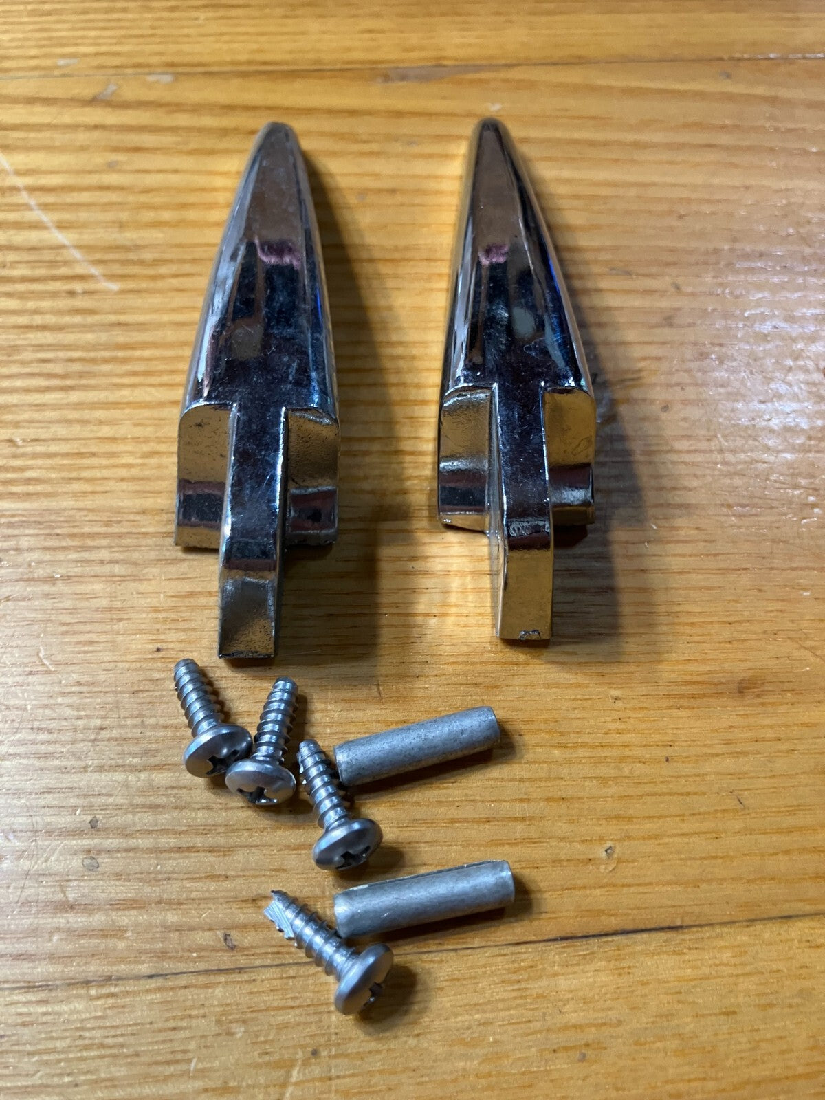 Vintage Polaris NOS Grill Hinge Set for 1969 Vehicles - Pl 69 Colt Mustang Charger Voyager