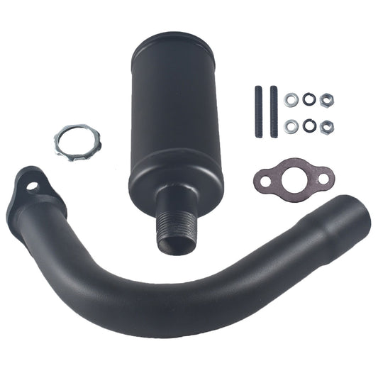 Motorized Bicycle Exhaust Muffler Pipe for 49cc-80cc 2 Stroke Gas Engines
