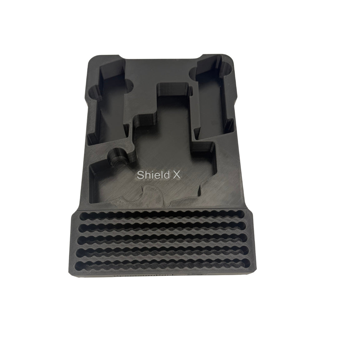 Gun Storage Insert for Smith & Wesson M&P9 Shield X with Optic - Milwaukee Packout Compatible