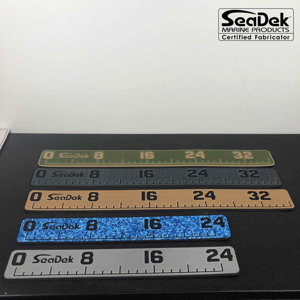 Marine Fish Ruler - EVA Non-Skid Decking Adhesive Stick-On Marine Ruler