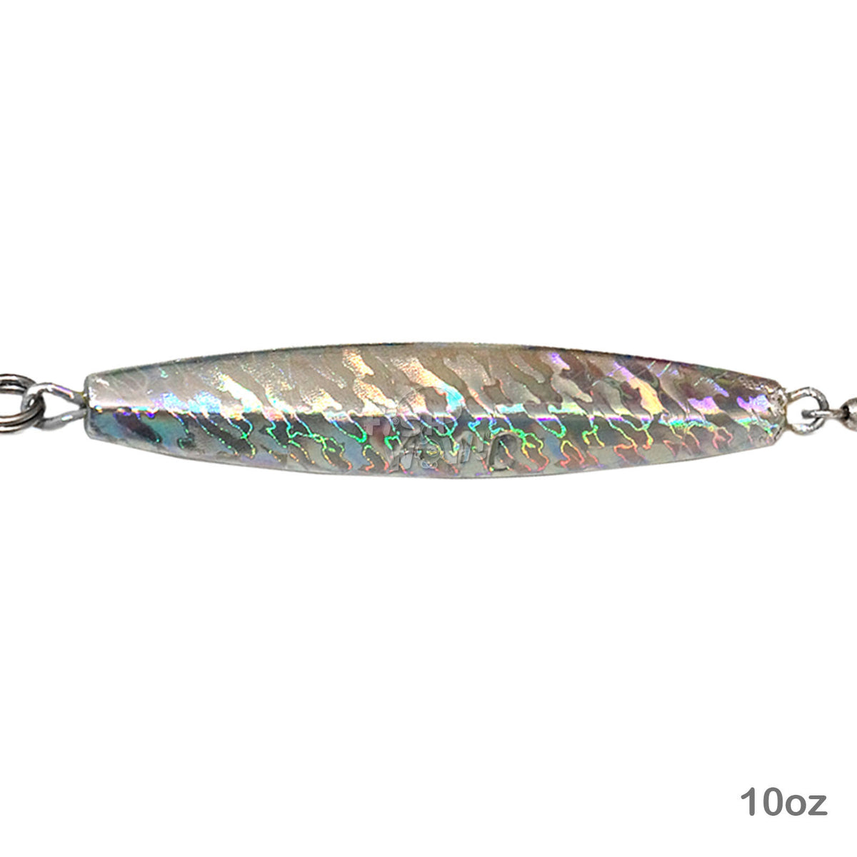 10pcs 10oz Fishing Diamond Jig with Treble Hook - Saltwater Lure