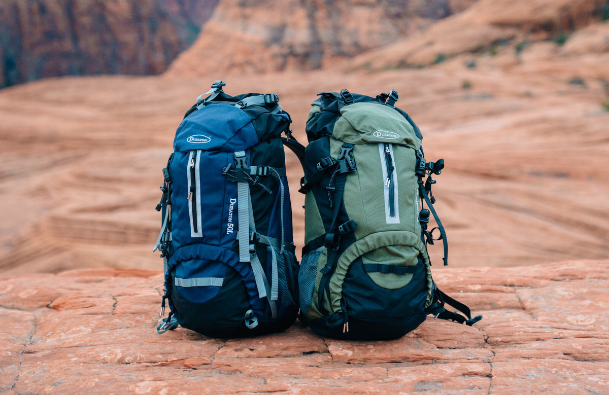 50L Hiking Backpack for Camping Hunting Fishing with Rain Cover