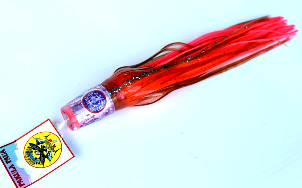 Glow-in-The-Dark Big Game Trolling Lure - Pakula Medium Sprocket Squid
