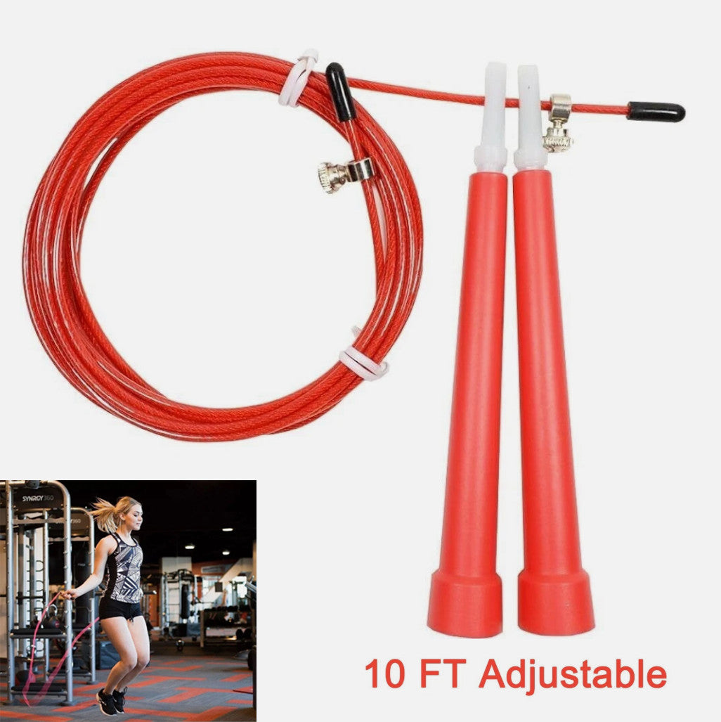 Jump Rope Fitness Skipping Rope for Cardio Speed Endurance Workout