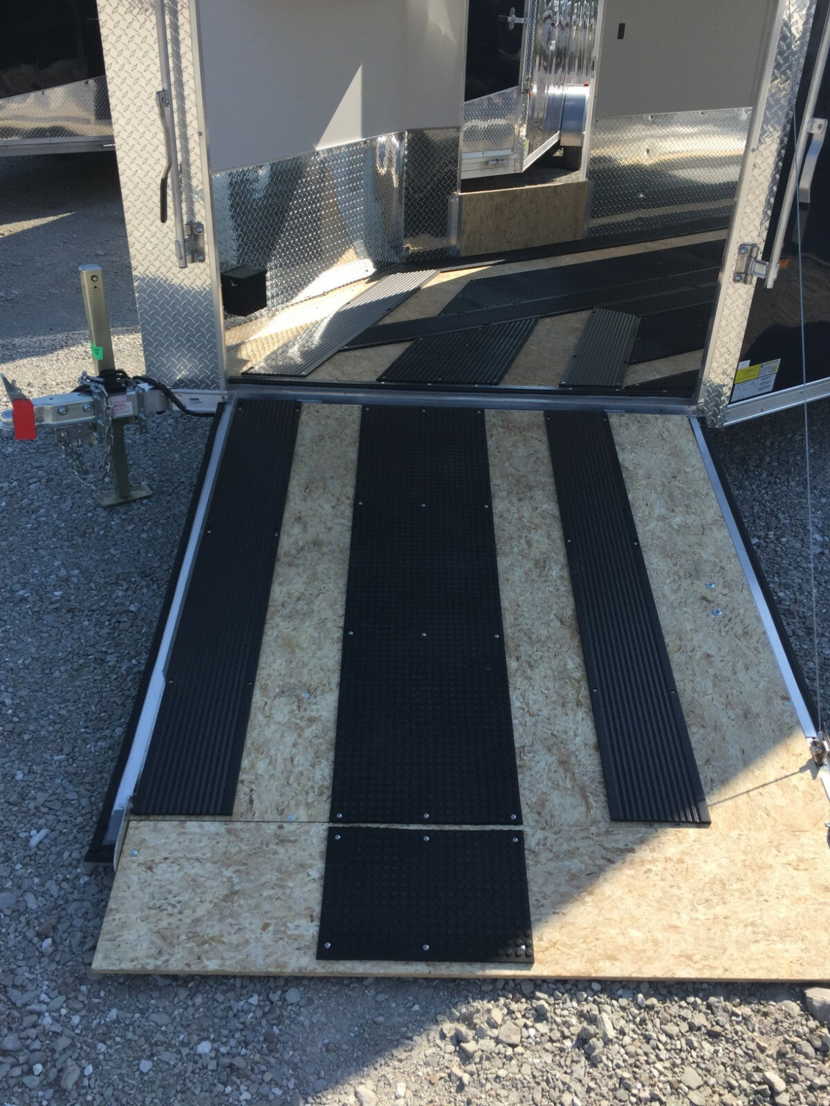 Snowmobile Trailer Ski Guides 12ft Pair - Easy Load & Unload