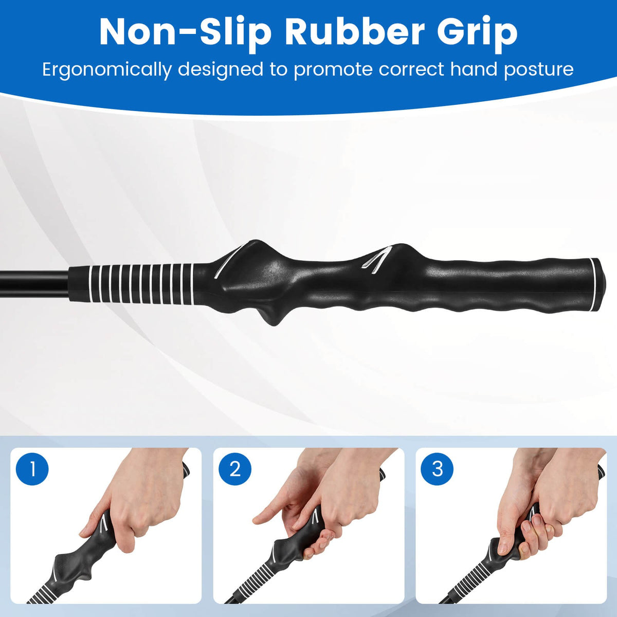 Golf Swing Trainer Click Stick for Speed and Flexibility Improvement