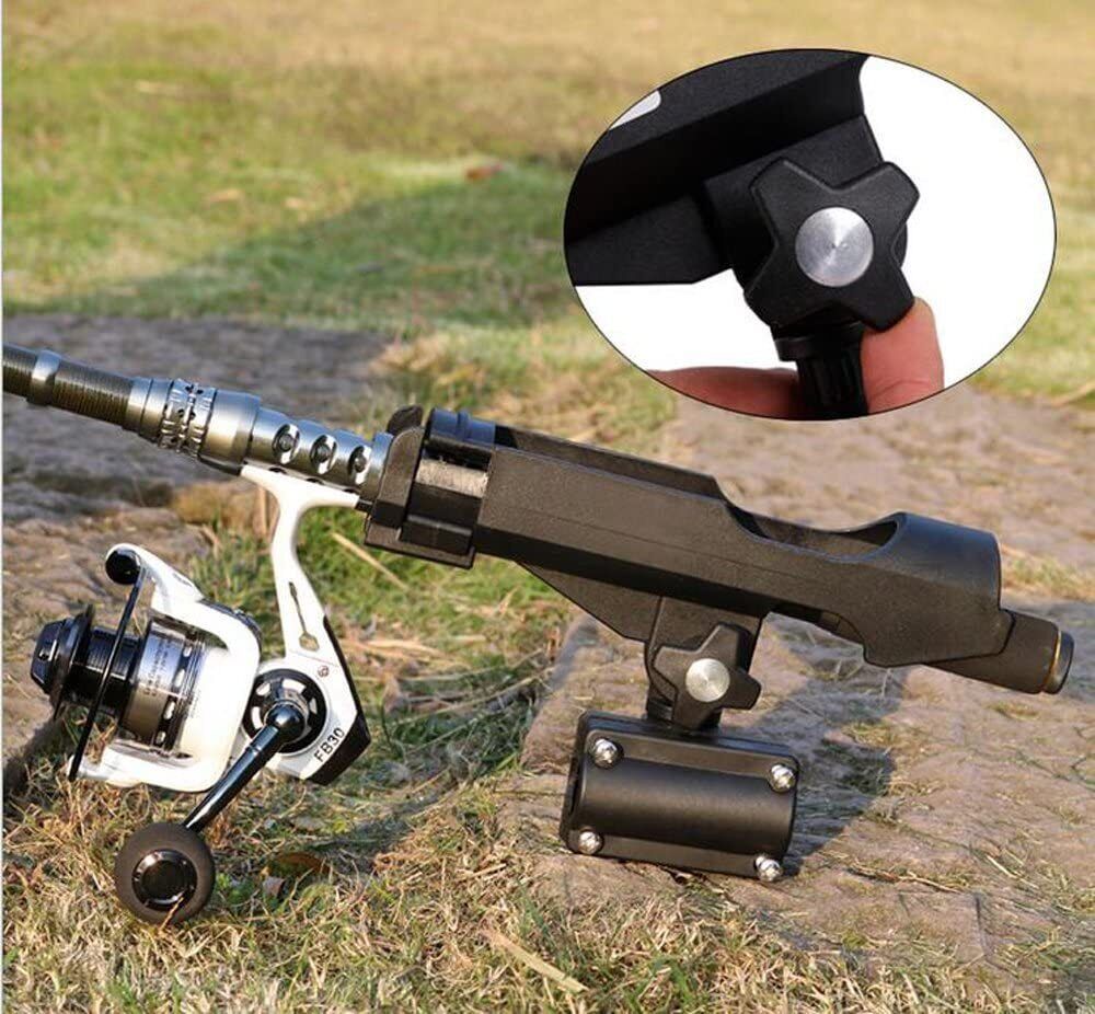 Adjustable Boat Fishing Rod Holder for Kayak & Marine Rail Mount