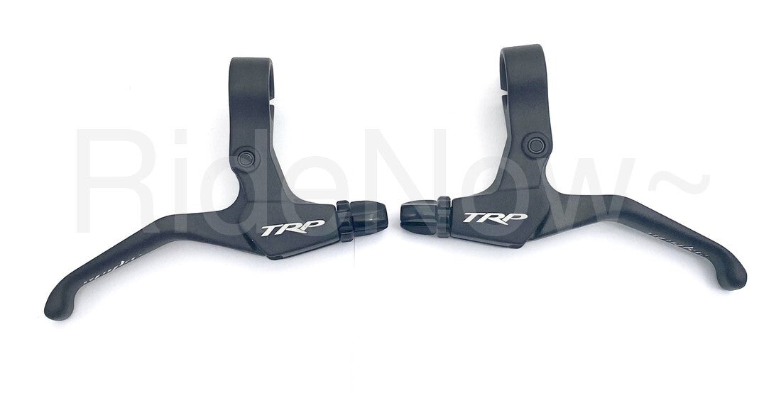 MTB Brake Lever Set Long Pull Black for Mountain Bikes - Pair