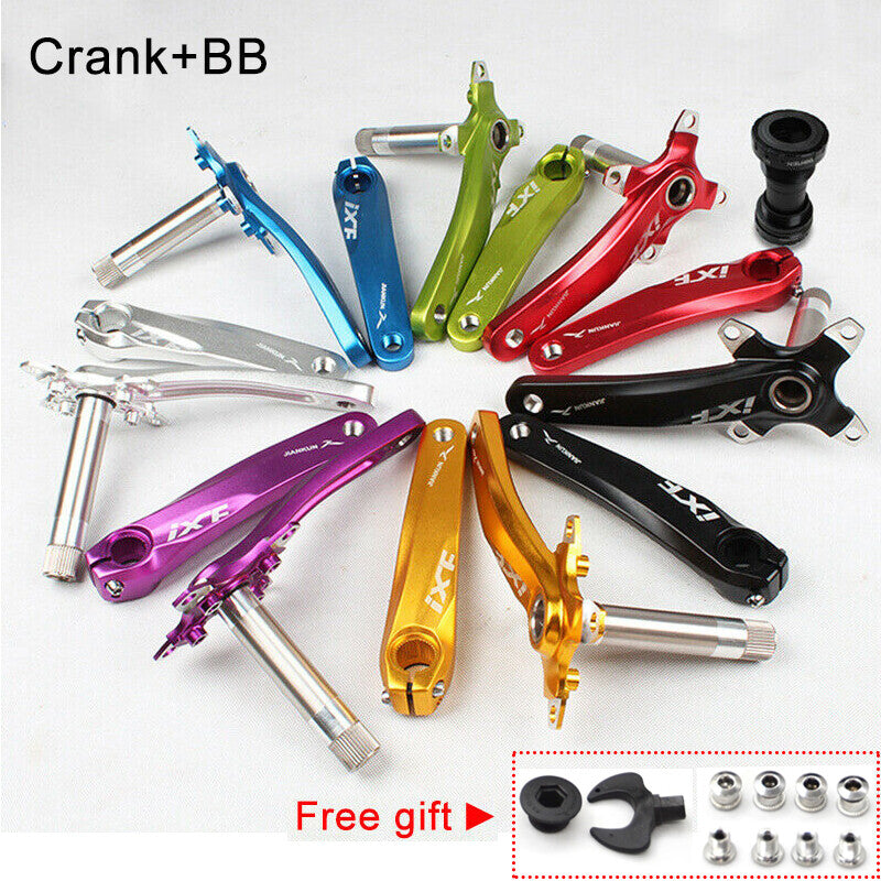 MTB & Road Bike Crankset 32-38T 170mm AL6061 Aluminum Chainring & Bottom Bracket