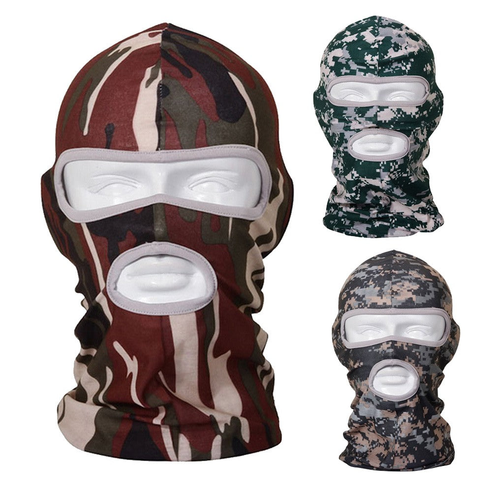 Unisex Full Face Mask Balaclava for Outdoor Activities - Summer Tactical Helmet Liner
