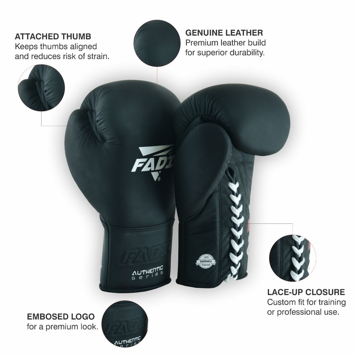 Boxing Gloves & Hand Wraps Bundle - Leather Training Gear for Boxing MMA Kickboxing