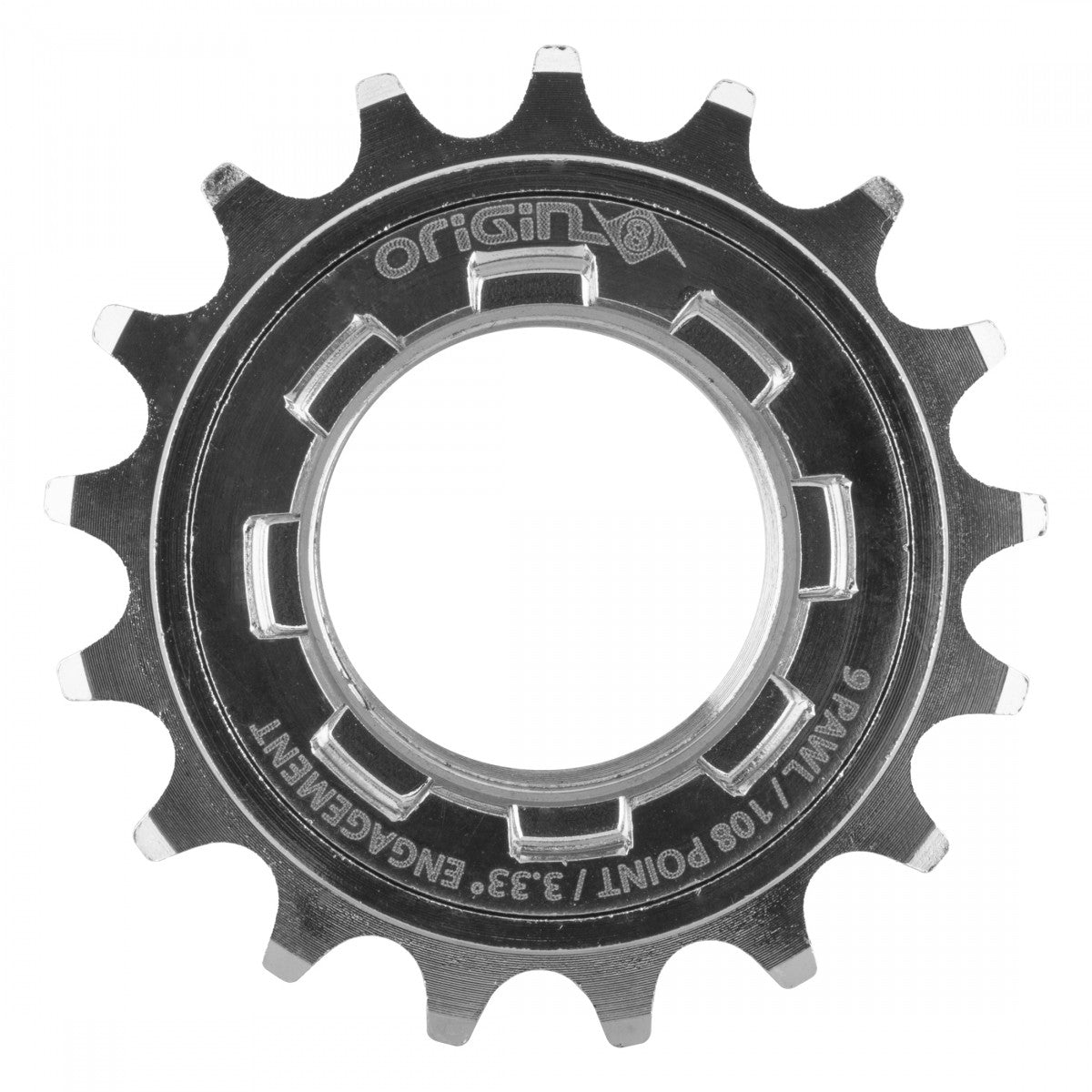 17T Chrome Freewheel for Bikes - CNC Chromoly, Instant Power Transfer