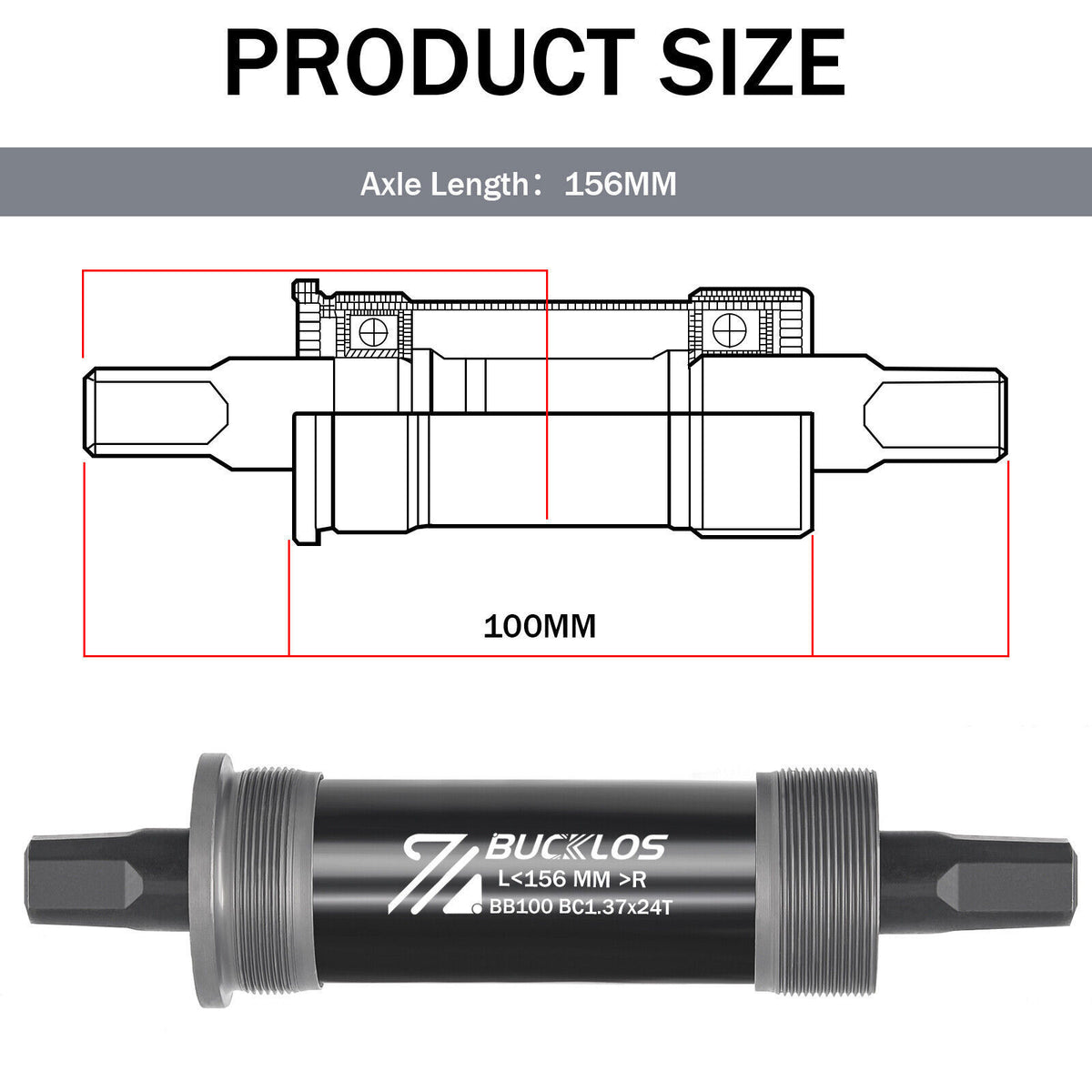 Bicycle Square Taper Bottom Bracket BB68 MTB Road Folding Bike Bearings