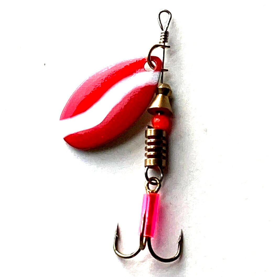 Fishing Spinnerbait Set - Assorted Tri-Spinner Lures for Freshwater & Saltwater Fishing