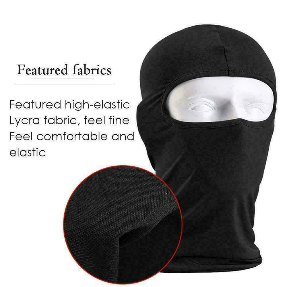 Men's Tactical Full Face Mask Outdoor Army Balaclava Breathable Helmet