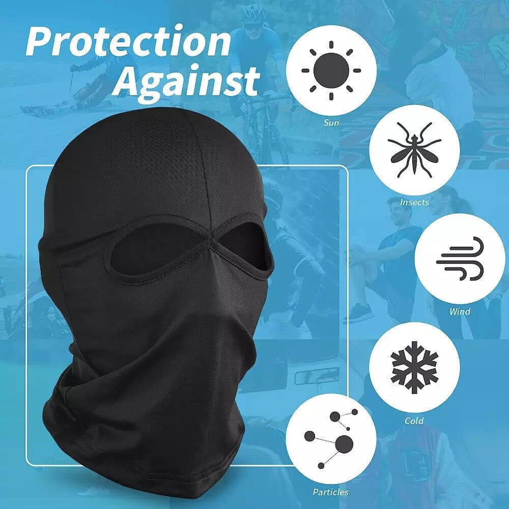 Unisex Thin UV Protection Face Mask for Outdoor Sports and Tactical Activities