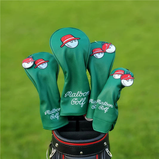 Golf Club Headcover Fisherman Hat Style Protective Cover for Driver Hybrid Putter