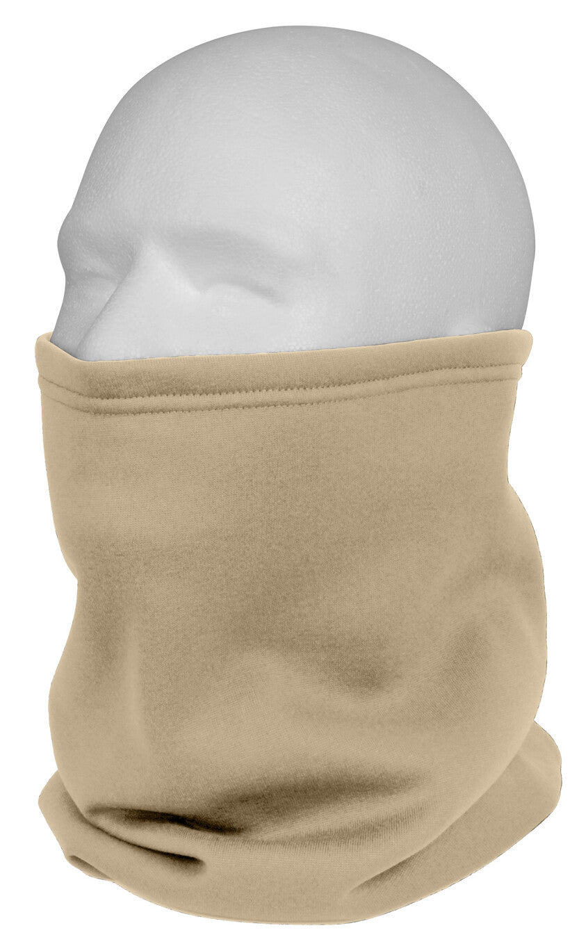 Polyester Fleece Neck Gaiter for Cold Weather Face and Neck Protection