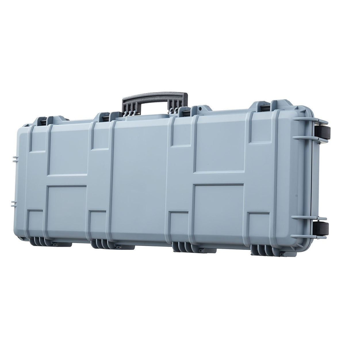 42-Inch Waterproof Hard Rifle Case - Dustproof Gun Storage with Lockable Handles