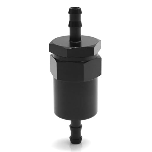 5/16 Inch Billet Inline Fuel Filter 30 Micron High-Performance Fuel Filter