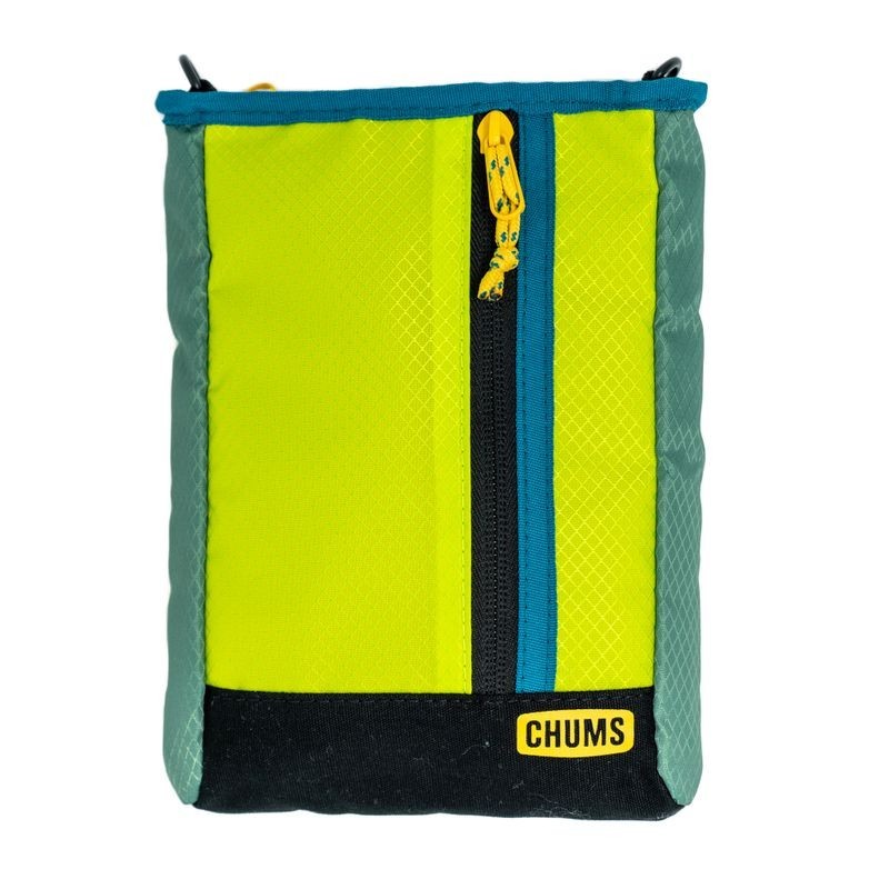 Ripstop Nylon Sling Bag for Outdoor Adventures - Lime Green & Meadow Green