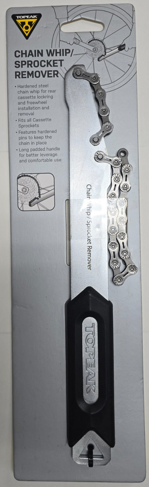 Bicycle Chain Whip Sprocket Remover Tool for Drivetrain Maintenance
