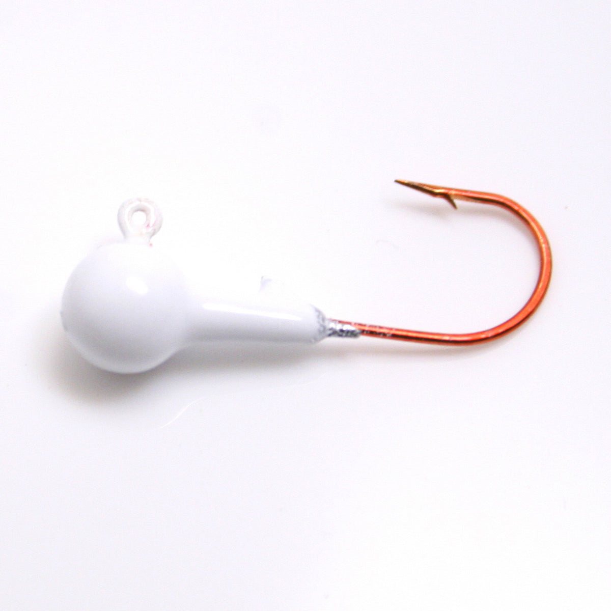 13 Pack 1/64 Oz Painted Round Head Crappie Fishing Jigs with Aberdeen Hooks