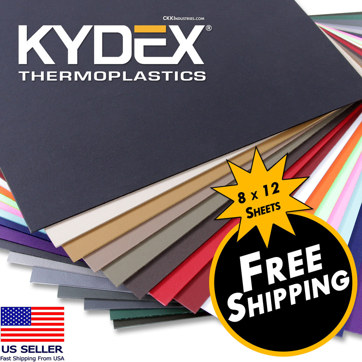 KYDEX Sheet - Premium Thermoforming Plastic for DIY Holster & Sheath Making